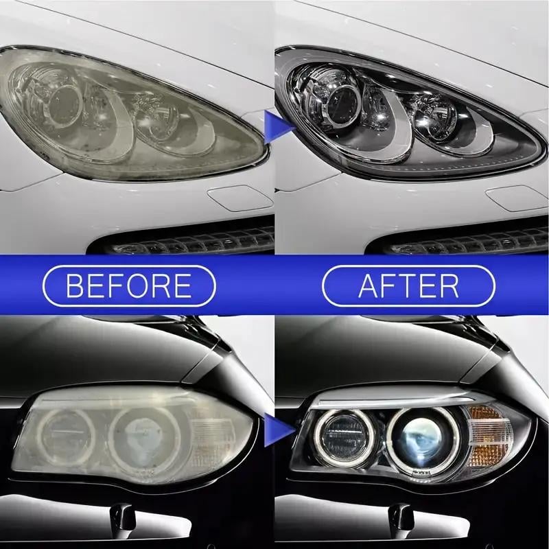 🔥Hot Sale 49% OFF 🚘Automotive Headlamp Restoration Fluid Kit