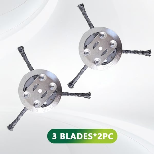 👨🌾6 inch Steel Wire Brush Cutter Trimmer Head🔥(BUY 2 GET 1 FREE )