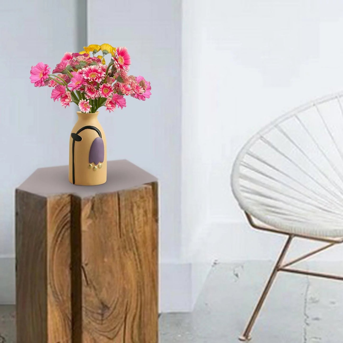 Ceramic Painted Vase