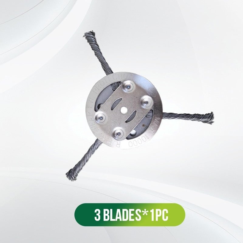 👨‍🌾6 inch Steel Wire Brush Cutter Trimmer Head🔥(BUY 2 GET 1 FREE )