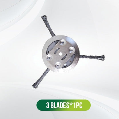 👨‍🌾6 inch Steel Wire Brush Cutter Trimmer Head🔥(BUY 2 GET 1 FREE )
