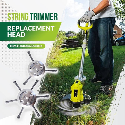 👨‍🌾6 inch Steel Wire Brush Cutter Trimmer Head🔥(BUY 2 GET 1 FREE )