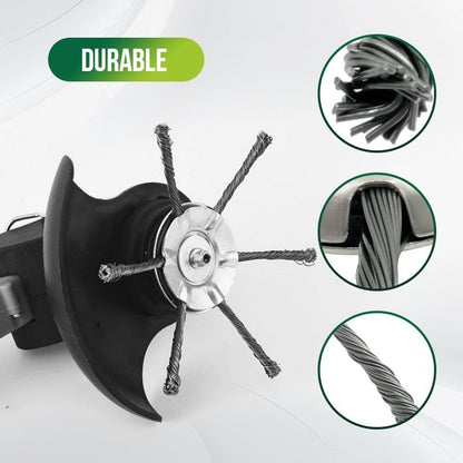👨‍🌾6 inch Steel Wire Brush Cutter Trimmer Head🔥(BUY 2 GET 1 FREE )