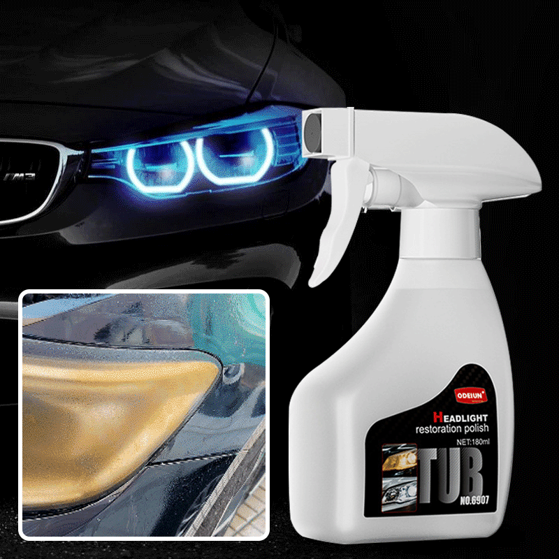 🔥Hot Sale 49% OFF 🚘Automotive Headlamp Restoration Fluid Kit
