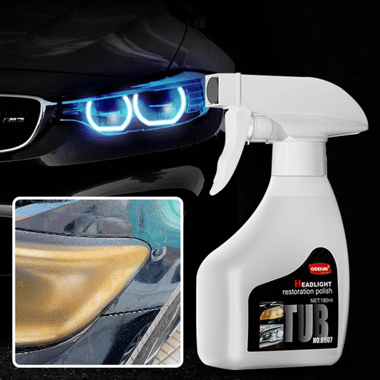 🔥Hot Sale 49% OFF 🚘Automotive Headlamp Restoration Fluid Kit