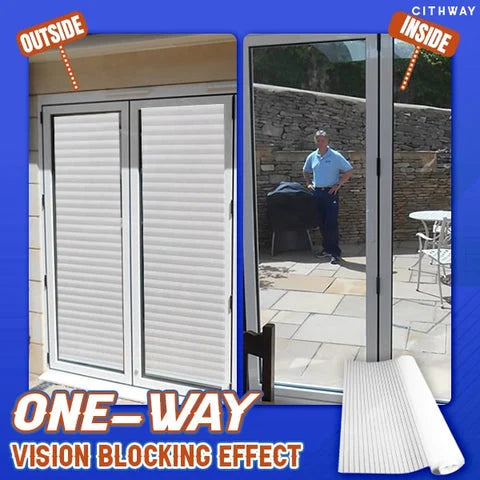 【Valentine's Day Discounts】- One Way Simulated Blinds Privacy Window Cover Exclusive