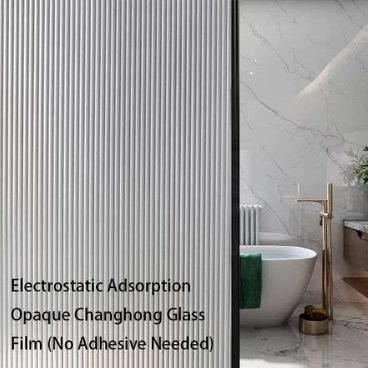 Frosted Glass Sticker - Privacy and Style for Bathroom and Kitchen