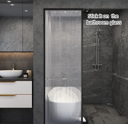 Frosted Glass Sticker - Privacy and Style for Bathroom and Kitchen