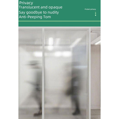 Frosted Glass Sticker - Privacy and Style for Bathroom and Kitchen